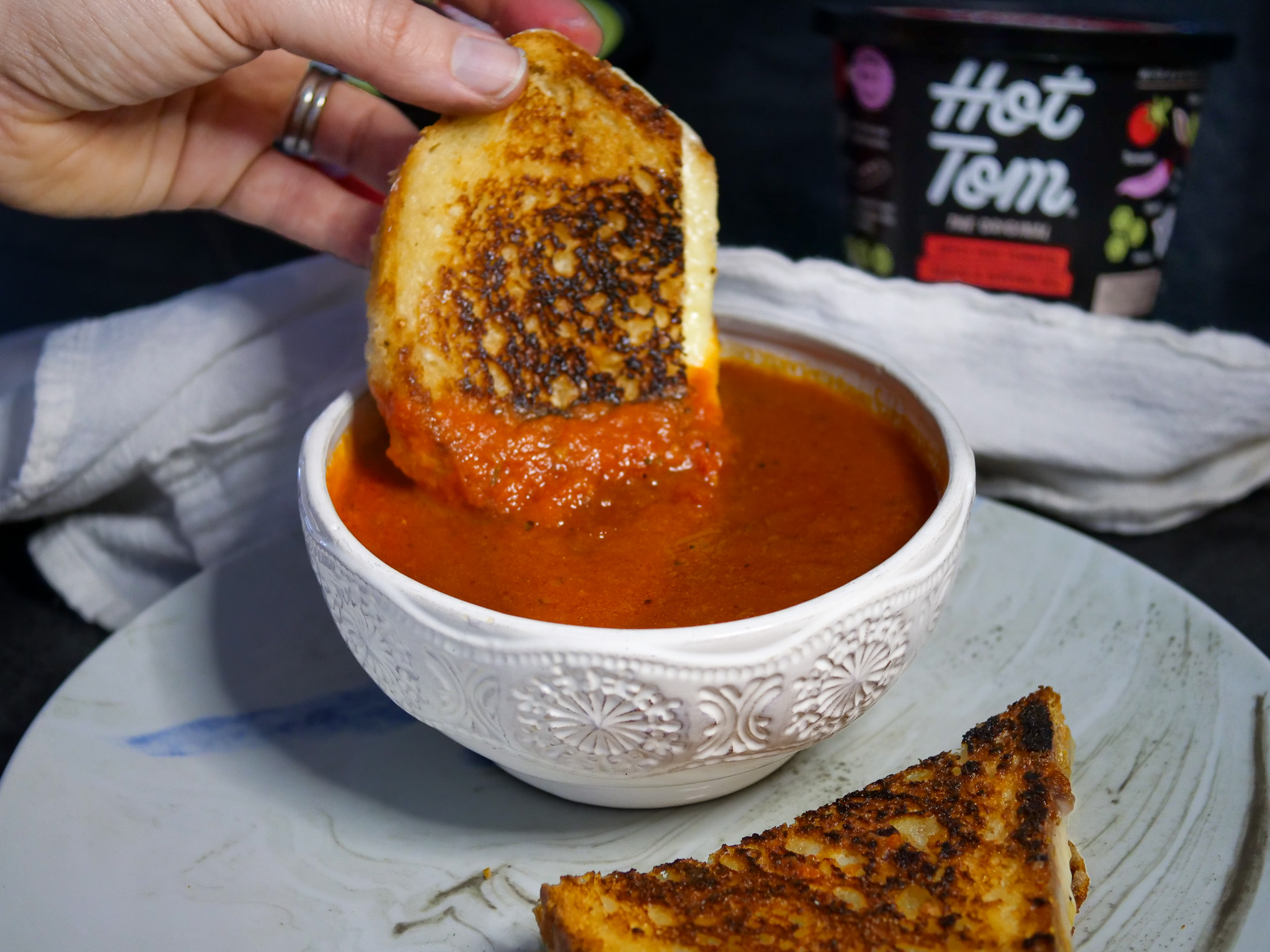 hot tom-ato soup